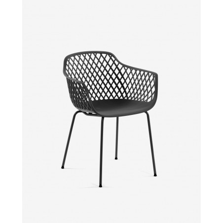 Silla Exterior Quinin PP Gris