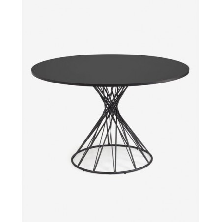 MESA COMEDOR NIUTO DM NEGRO...
