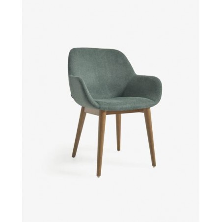 Silla Comedor Kun Tejido Verde