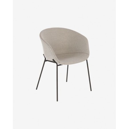 Silla Comedor Ette Gris Claro