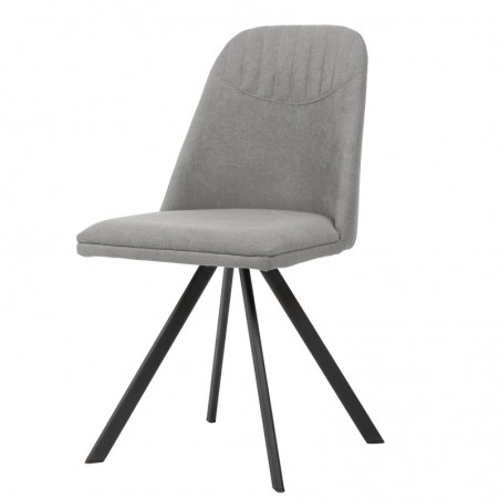 Silla Giratoria Cristo Gris...