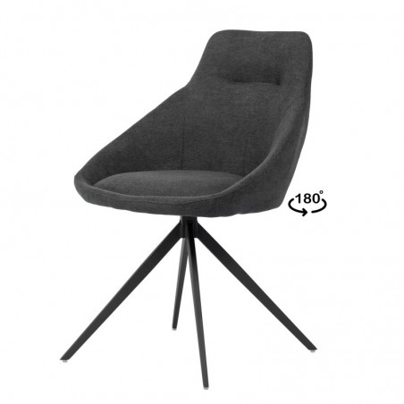 SILLA GIRATORIA CELIÓN GRIS...