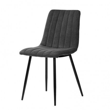 Silla Comedor Sena Gris Oscuro