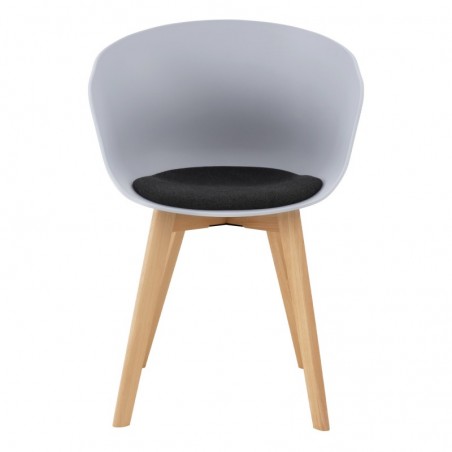 SILLA COMEDOR NADDY COLOR GRIS