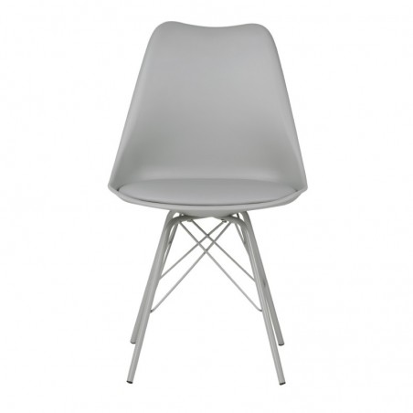 SILLA COMEDOR KENTA COLOR GRIS