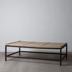 MESA CENTRO NATURAL MADERA DE OLMO 167 X 100 X 50 CM - Imagen 1