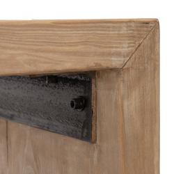 MESA COMEDOR NATURAL MADERA DE PINO 200 X 100 X 76 CM - Imagen 5