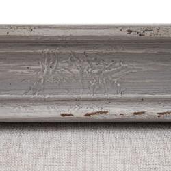 CABECERO GRIS MADERA / TEJIDO 103 X 7 X 153 CM - Imagen 5