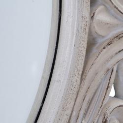ESPEJO BLANCO ROTO PU/CRISTAL 122,70 X 4,80 X 122,70 CM - Imagen 6