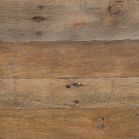 MESA COMEDOR NATURAL-NEGRO 220 X 90 X 76 CM - Imagen 5