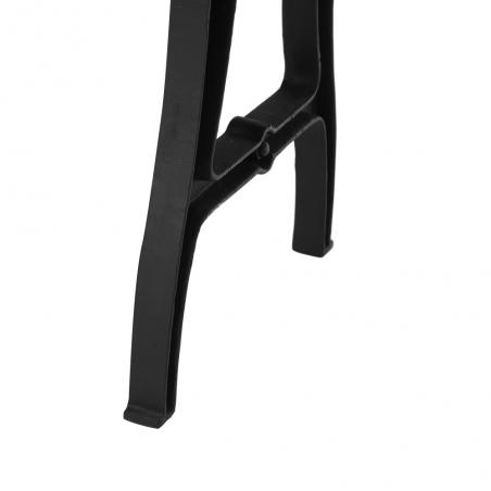 MESA COMEDOR NATURAL-NEGRO 220 X 90 X 76 CM - Imagen 7