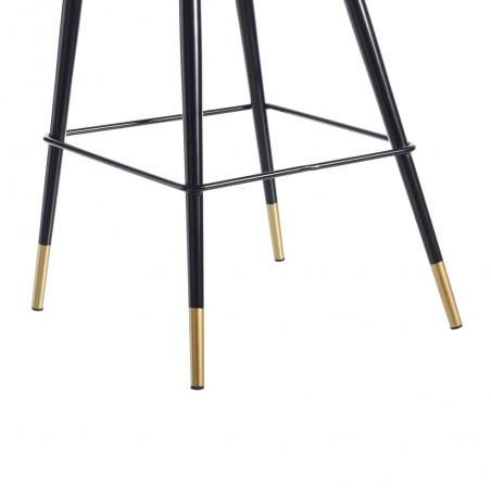 TABURETE AZUL TEJIDO-METAL 43 X 47 X 105 CM - Imagen 6