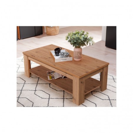 Mesa Centro Lopin MDF Roble...