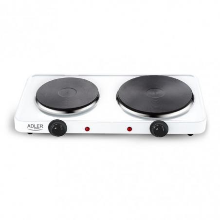 Cocina Electrica 2500w 2 Quemadores Placas 155mm Y 185mm Control De Temperatura
