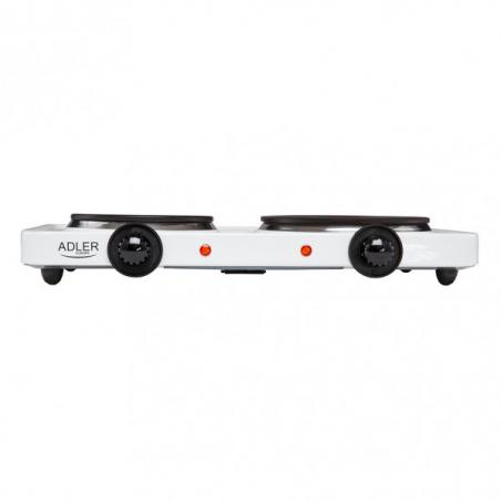 Cocina Electrica 2500w 2 Quemadores Placas 155mm Y 185mm Control De Temperatura