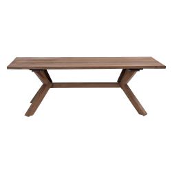 MESA COMEDOR NATURAL MADERA SALÓN 220 X 90 X 76 CM
