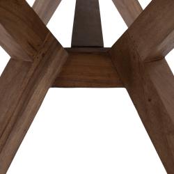 MESA COMEDOR NATURAL MADERA SALÓN 220 X 90 X 76 CM