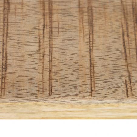 MESA COMEDOR NATURAL-NEGRO 160 X 80 X 76 CM