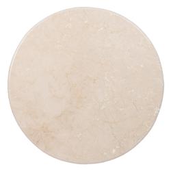 MESA CENTRO NATURAL-CREMA MÁRMOL/MADERA 76 X 76 X 45 CM