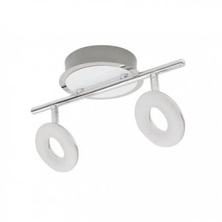 Regleta Foco Led Namibia Cromo Smd 10w 900lm 17x30