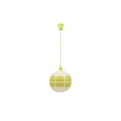 Colgante Serie Trapecio Amarillo 1xe27 Regx30 D