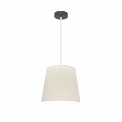 Colgante Maldivas 1xe27 Marron/sancho Regx35x35 Cm