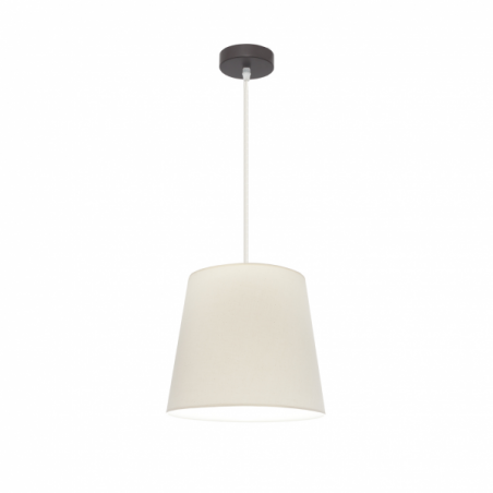 Colgante Maldivas 1xe27 Marron/sancho Regx35x35 Cm