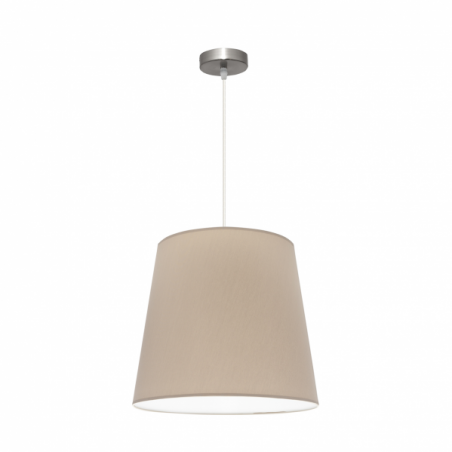 Colgante Maldivas 1xe27 Niquel/piedra Regx40x40 Cm