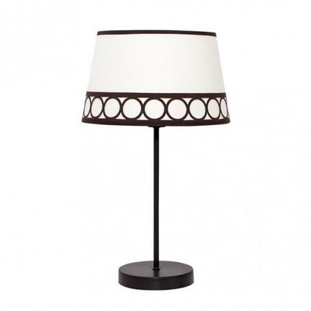 Sobremesa Dalia 1xe14 Beis/marrón 44x25x25 Cm