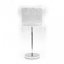 Sobremesa Hilos 1xe14 Blanco 42,5x17x17 Cm
