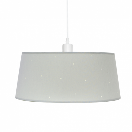 Colgante Consciencia 1xe27 Gris Regx40x40 Cm