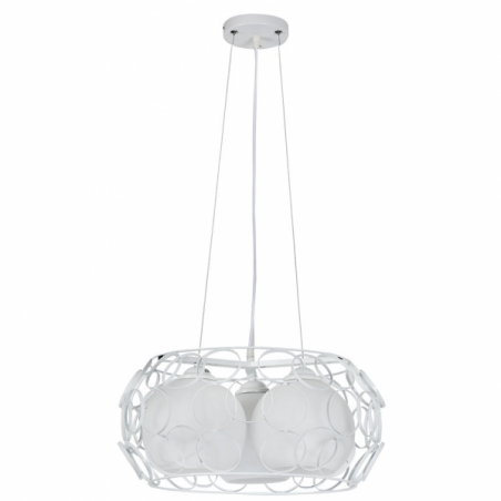 Colgante Peregrino 3xe27 Blanco Regx45d