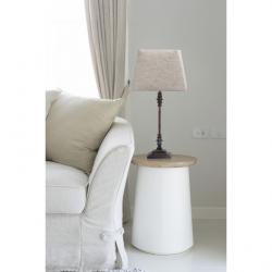 Sobremesa Shubunkin 1xe27 Marron Rustico  54.5x25x25 Cm