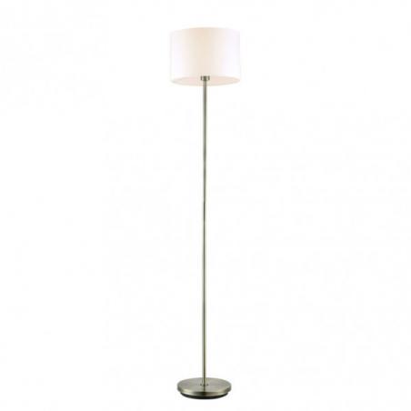 Pie De Salon Aldebaran 1xe27 Cuero C/pant Beig  170x35x35 Cm