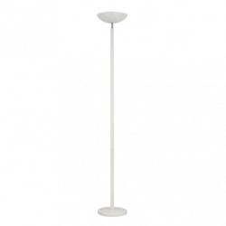Pie De Salon Luyten 2xe27 Blanco Mate  180x27x27 Cm