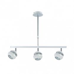 Colgante Beethoven Blanco/plata 3xgu10