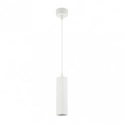 Colgante Drach 1xgu10 Blanco Regx6x6 cm