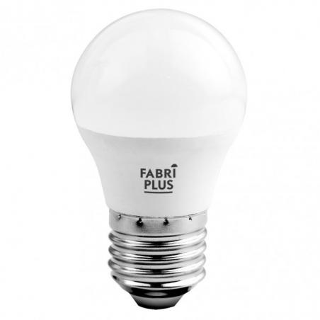 Bombilla Esferica 7w 3000k Fabriplus E27 630lm  8,4x4,4x4,4 Cm