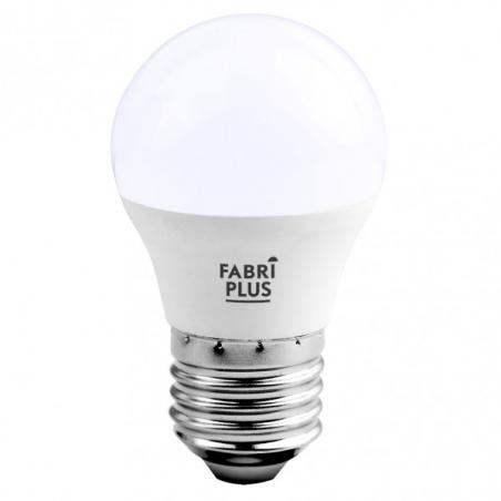 Bombilla Esferica 7w 6000k Fabriplus E27 630lm  8,4x4,4x4,4 Cm
