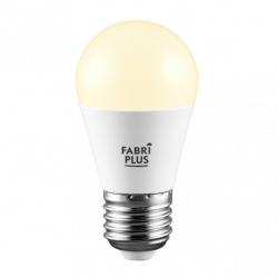 Bombilla Esferica 9w 3000k Fabriplus E27 810lm  8,7x4,5x4,5 Cm