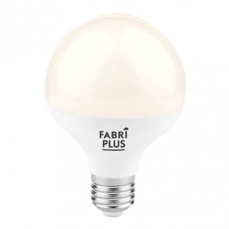 Bombilla Globo 15w 4000k Fabriplus E27 1350lm   14,5x9x9 Cm
