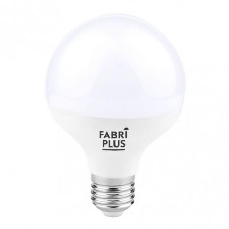 Bombilla Globo 15w 6000k Fabriplus E27 1350lm   14,5x9x9 Cm