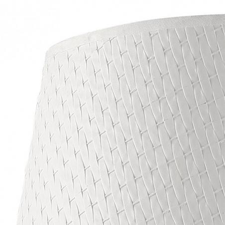 Sobremesa Crasas 1xe14 Blanco/oro 49x27x27 Cm