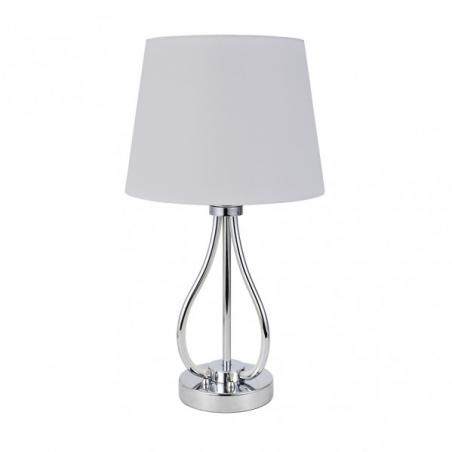 Sobremesa Dubrovnik 9w 4000k+ 1xe27 Cromo 675 Lm Doble Encendido 46x26x26 Cm