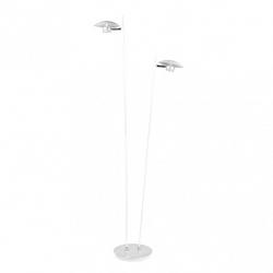 Pie Salon Ciudad Del Cabo 2l 12w 4000k Blanc/plata150x30x25 Cm 1080 Lm Dirigible Y Orientable