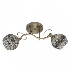 Lampara Lalibela 2xe14 Cuero 22x51x14,5 Cm
