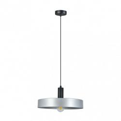Colgante Allende 1xe27 Negro/plata Regx35x35 Cm