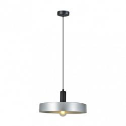 Colgante Allende 1xe27 Negro/plata Regx35x35 Cm