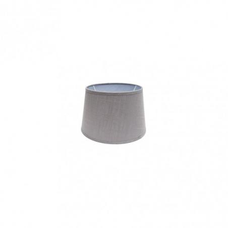 Pantalla Agueda E27 Gris 15dx12dx13h Conica Abierta