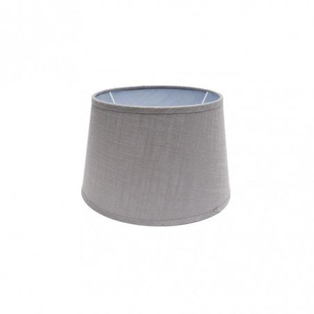 Pantalla Agueda E27 Gris 25dx20dx15h Conica Abierta
